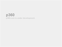 Tablet Screenshot of p360.com